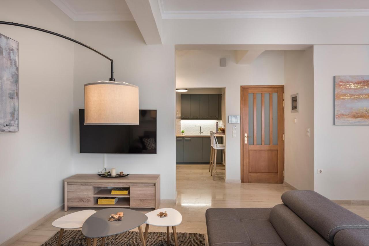 Old Harbor Apartment Luxury Living Chania Hriszí Aktí Haniá Kültér fotó
